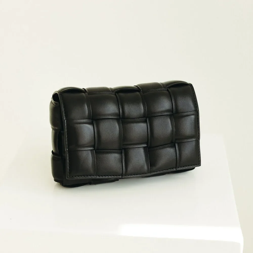 Bottega Veneta Padded Cassette Bag Black